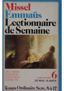 Lectionnaire de Semaine