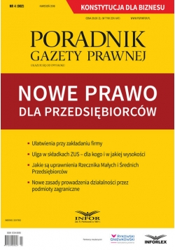 Nowe prawo dla przedsiębiorców