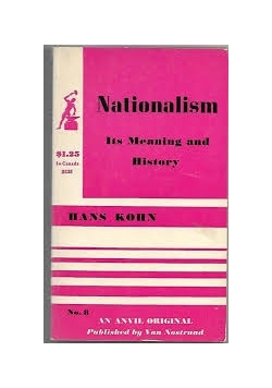 Nationalism its meaning and history