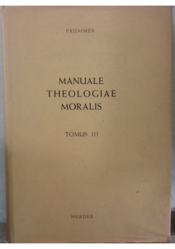 Manliale theologiae moralis