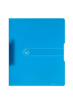 Segregator A4 PP 2R 1,6cm niebieski transparentny
