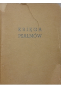 Księga Psalmów, 1937 r.