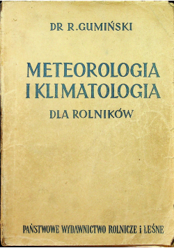 Meteorologia i klimatologia