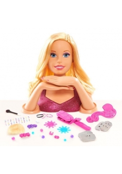 Barbie głowa do stylizacji blond