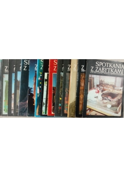 Spotkania z Zabytkami ,zestaw 14 książek