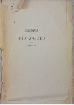Seneque dialogues, 1944r