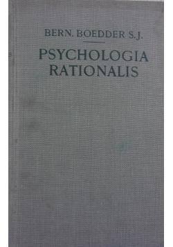 Psychologia rationalis, 1906r
