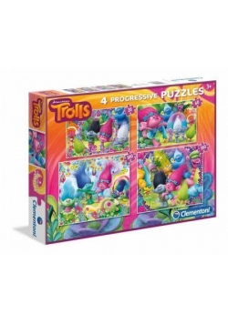 Puzzle 20+60+100+180 Trolle