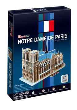 Puzzle 3D Katedra Notre Dame w Paryżu 40