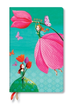 Kalendarz książkowy Joyous Springtime Maxi 2019 Horizontal