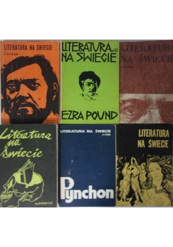 Literatura na świecie, zestaw 6 książek