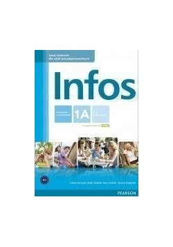Infos 1A podręcznik z ćwiczeniami+CD PEARSON, nowa