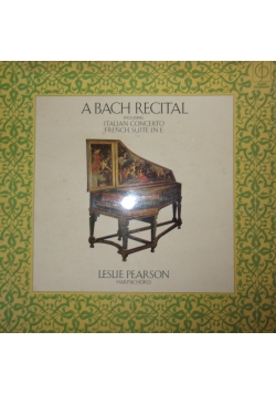 A Bach Recital, płyta winylowa