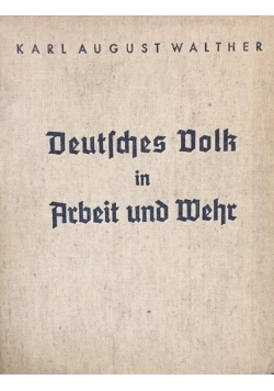 Deutsches Volk in Arbeit und Mehr, 1937 r.