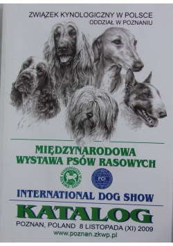 Międzynarodowa wystawa psów rasowych -8 listopad 2009