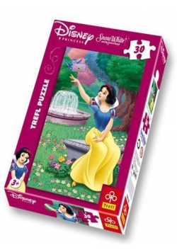 Puzzle 30 Królewna Śnieżka List od księcia TREFL