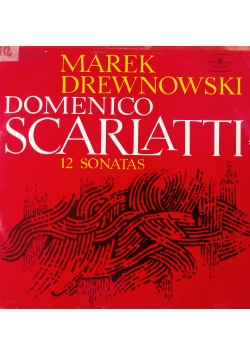 Domenico Scarlatti 12 sonatas, płyta winylowa