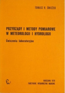 Przyrządy i metody pomiarowe w Meteorologii i Hydrologii