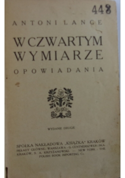 W czwartym wymiarze- opowiadania