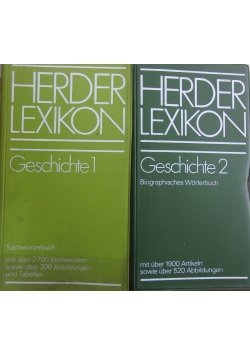 Herder lexikon, zestaw 2 książek