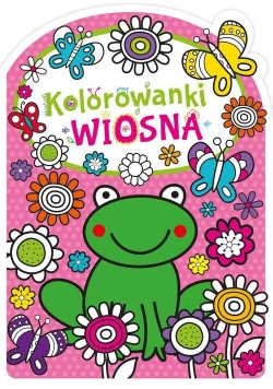 Wiosna Kolorowanki z naklejkami