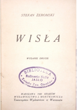 Żeromski Wisła 1920 r.