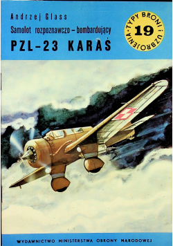 Samolot rozpoznawczo bombardujący PZL 23 Karaś Zeszyt