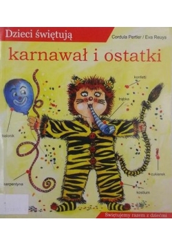 Dzieci świętują karnawał i ostatki