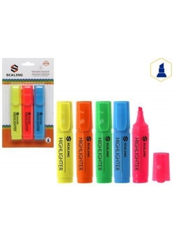 Zakreślacz 3 kolory
