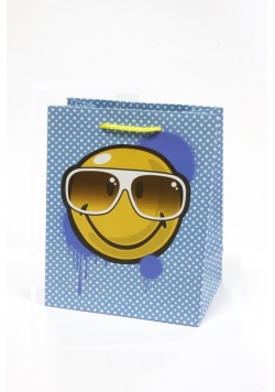 Torba papierowa jumbo Smiley