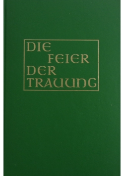 Die feier der trauung