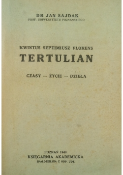 Kwintus Septimiusz Florens Tertulian 1949 r