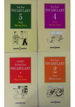 Test Your Vocabulary, zestaw 4 książek
