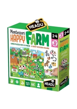 Puzzle Montessori Szczęśliwa farma 19