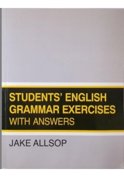 Students English Grammar Exercises with Answers