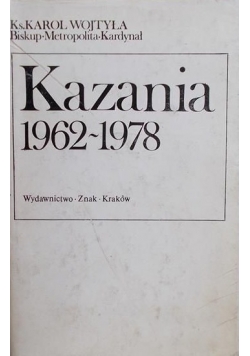 Kazania 1962-1978