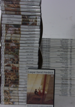 Wielka kolekcja sławnych malarzy, zestaw 36 książek + CD