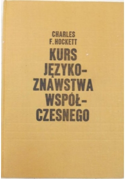 Kurs Językoznawsta współczesnego