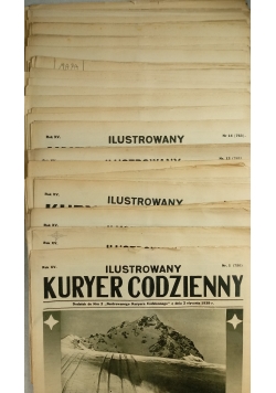 Ilustrowany Kuryer Codzienny ,Numer od I do 51 ,1938 r.