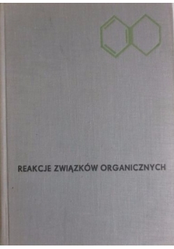 Reakcje związków organicznych