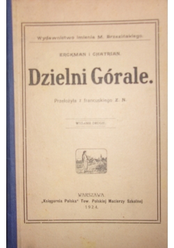 Dzielni górale, 1924r.