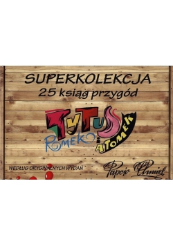 Tytus, Romek i A'Tomek kolekcja 25 ksiąg przygód