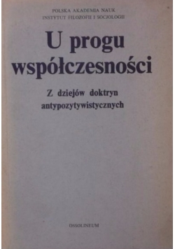 U progu współczesności