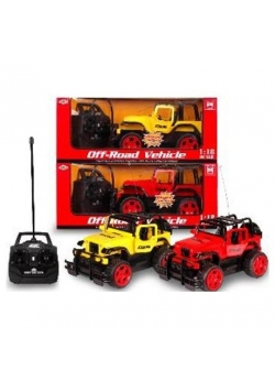 Auto jeep na radio, różne rodzaje