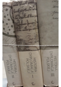 Historia dyplomacji Polskiej, tom 1 - 3