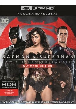 Batman v Superman: Świt sprawiedli. (2 Blu-ray) 4K