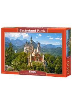 Puzzle 1500 Viev of the Neuschwanstein CASTOR