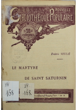 Le Martyre de Saint Saturnin