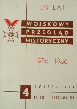 Wojskowy przegląd historyczny 4 Rok XXXI