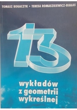13 wykładów z geometrii wykreślnej